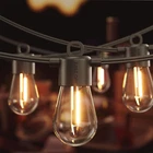 Outdoor String Lights Led 48FT, Patio Waterproof With 15 Shatterpr New. Price: $43.93.