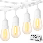 Sufeimas 100FT White Outdoor String LIGHTSIP65 Waterproof 302 Plastic Led Bulbs New. Price: $104.58.