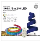 Ge Color Effects 180 19.6-FT Changing Led Christmas Tape Lights New. Price: $44.99.