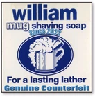 Genuine Counterfeit "william" Shaving Soap! 2 Boxes! Make An Offer!!! New. Price: $12.50.