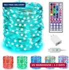 Minetom Upgraded Changing Fairy String Lights - 33 Ft 100 Led 24 Colors Us New. Price: $31.06.