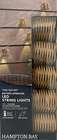 Set Of 10 Hampton Bay Battery Operated String Lights W/rattan Shades New. Price: $24.99.