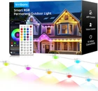 100FT Rgb Permanent Outdoor Lights,waterproof Smart Led Eaves With App/re New. Price: $63.99.