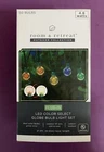 New String Lights 50 Globe Bulbs Plug-in Waterproof 21.5FT Indoor/outdoor 4.8W. Price: $20.00.