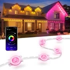 Nexillumi Permanent Outdoor Lights For House, Smart 100FT, Multicolor New. Price: $50.99.