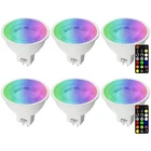 MR16 Led Color Changing Light Bulbs With Remote Control Dimmable 12V 5W 6PK New. Price: $25.99.