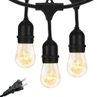 Brightech Ambience Lights With 48FT,PORCH For Patio,backyard 15 Bulbs 11W Open. Price: $21.42.