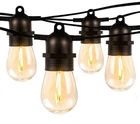 Lepro S14 50FT Outdoor String Lights 15 Led Edison Bulbs Shatterproof Weatherpro New. Price: $53.38.