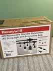 Honeywell Led Patio String Lights Commercial Grade Waterproof 48' New Unopened. Price: $36.99.