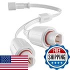 Saysolak Y-splitter For Eufy Permanent Outdoor Lights E22, S4, Y-shaped Extensio New. Price: $32.57.