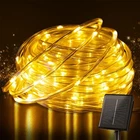 Solar String Lights Outdoor Waterproof 120 Led 40FT Rope With 8 M New. Price: $17.75.