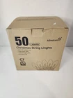 Minetom Christmas String Lights 50 Bulbs Multicolor Open. Price: $12.99.