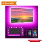Easily Installed 13.1FT Tv Lights - Bluetooth Controlled With Music Sync New. Price: $18.69.