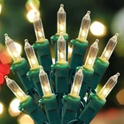 Woohaha Outdoor Christmas LIGHTS,120V Ul Certified Pack 13FT 50 Mini String New. Price: $18.40.