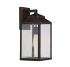 Savoy House 5-341 Bronze/gold Brennan 1-LIGHT Outdoor Wall Sconce New. Price: $192.00.