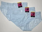 Maidenform Pure Comfort Stretch Lace Light Blue Brief Panty Womens M/6 3 Pk New. Price: $17.99.