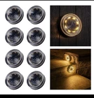 8 Real Glass Solar Round Spherical Led Lights For Stairs/ Decks/ Pathway - Open. Price: $58.00.