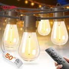 Addlon 50FT Led Outdoor String Lights With Edison Shatterproof Bulbs, Weatherpro New. Price: $33.78.