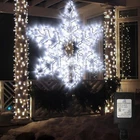 Dbfairy Christmas Big Snowflake Lights Mains Powered Cool WHITE-27" New. Price: $50.05.