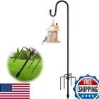 Lakerod 92" Heavy Duty Rustproof Bird Feeder Pole Shepherd Hook Stable New. Price: $48.45.