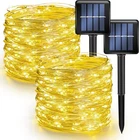 Dazzle Bright Pack Solar String Lights Outdoor, Total 80FT 240LED Pow... New. Price: $13.61.