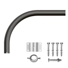 Tierone Area-light Extension Mounting Sturdy Steel Pole Arm, Dark Bronze New. Price: $33.74.