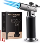 Ronxs Lighter, Refillable Kitchen Butane Torch, Cooking With Safety New. Price: $25.91.