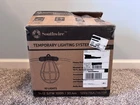Southwire 7145SW Temporary String Light; 14/2 Sjtw; 15-AMP Standard; Plastic Gua Used. Price: $39.99.