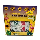 Primal Lite Fun Lights 12 Ft. 10 Blowmold String Mexican Mexico Flag New. Price: $12.95.
