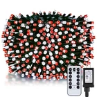 Minetom 328 Ft 1000 Led Christmas Tree Lights Outdoor Indoor String With New. Price: $71.25.