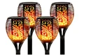 Walensee - Outdoor Solar Lights, Upgraded, Waterproof, Flickering Flames, Open. Price: $57.99.