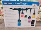 Atomi Smart Wi-fi Color String Lights 36FT 18 Heavy Duty 10/5 Cord New. Price: $75.99.