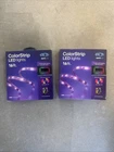 2X Auraled Colorstrip Lights 16 Ft Usb Powered Multicolor Remote Control New. Price: $24.44.