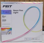 Feit Electric Indoor/outdoor 10FT. 300 Lumens Wi-fi Neon Flex Light Strip New. Price: $27.99.