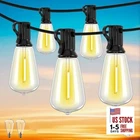 100+10FT Led Outdoor String Lights, Patio Deck 100FT+10FT Cord (50 Bulbs) New. Price: $42.90.