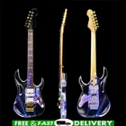 Led Light Electric Guitar Maple Neck Acrylic Body Crystal Sweet Sound New. Price: $328.50.