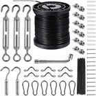 Bestnewll String Lights Hanging Kit, Globe Suspension Outdoor. Price: $22.98.