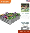 Sunnydaze 48" Galvanized Raised Garden Bed Weather-resistant Metal Planter New. Price: $115.16.