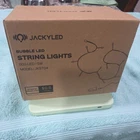 String Lights 500 LED/5W Model JKST04 Jackyled Bubble Style New. Price: $11.00.