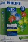 Philips Energy Saving Led 15 Bulbs Multi Colored Flower Lights Indoor/outdoor New. Price: $21.99.