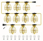 100FT String Work Lights, Bulbs 100W 10500LM, Linkable, Weatherproof New. Price: $89.99.