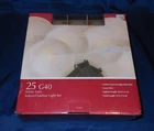 Target Light String Set Indoor/outdoor 25 Bulbs G40 Feet (new Box). Price: $21.50.