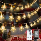 String Lights Plug IN,39FT 100LED Fairy With Remote, Hanging Star... New. Price: $26.37.
