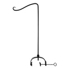 Achla Shepherd's Hook With Over Railing Bracket, Black Powdercoat TSW-03 New. Price: $59.99.