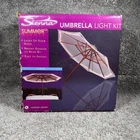 Sienna Umbrella Light Kit Clear Summer Nights 76000 Outdoor Patio Open. Price: $18.00.