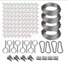 * 200 Ft Cable Wire Kit Patio Light Clips Simple Living Solutions Prodec New. Price: $21.99.