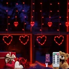 Lolstar Valentines Decorations, Red Heart-shaped 138 Leds 12 Hearts String Li... New. Price: $45.93.
