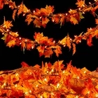 Meknow Thanksgiving Decorations For Home 9FT Plug Garland New. Price: $67.69.