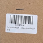 Vvolf Christmas String Lights Battery Operated White Flower Design Holiday Decor New. Price: $11.12.
