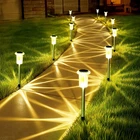 Gorrzai Solar Lights Outdoor 10 Pack Pathway Led Waterproof New. Price: $39.64.